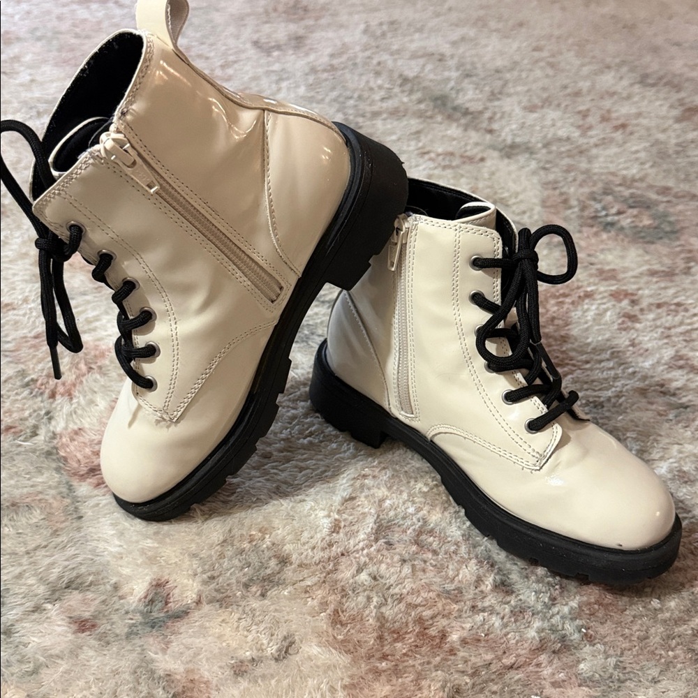 Girls Combat Boots